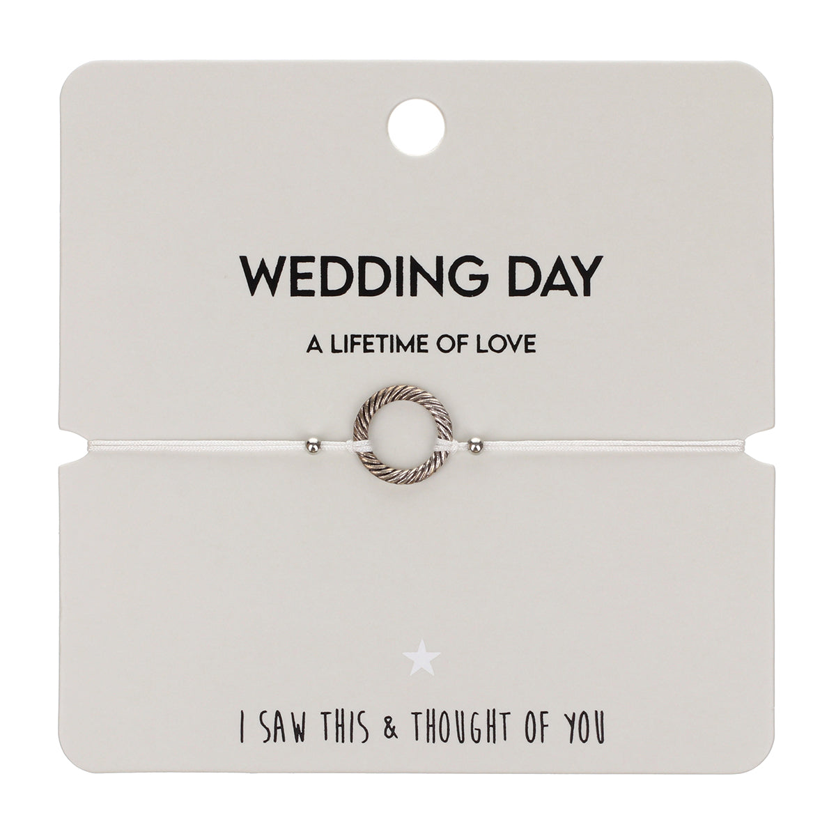 CB042 - Charm Bracelet - Wedding Day