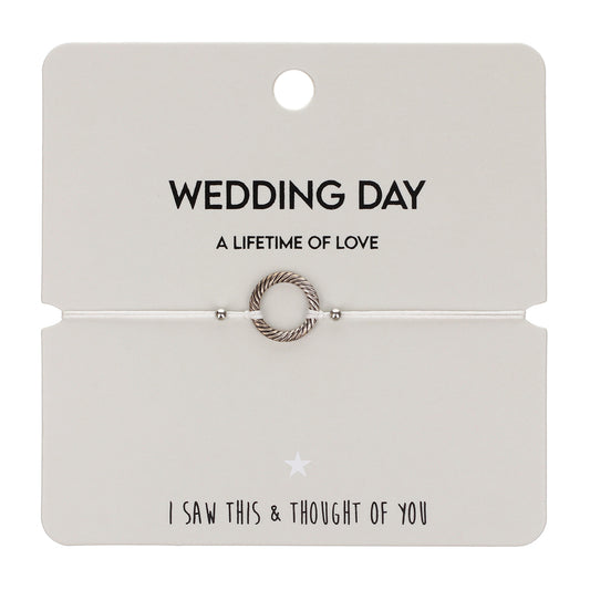 CB042 - Charm Bracelet - Wedding Day