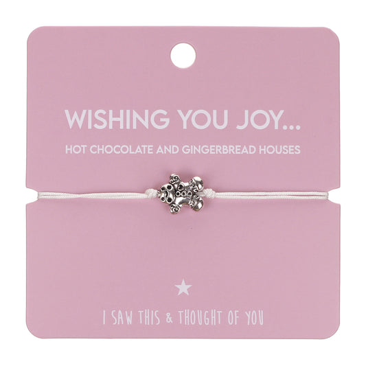 CB046 - Charm Bracelet - Wishing you joy…