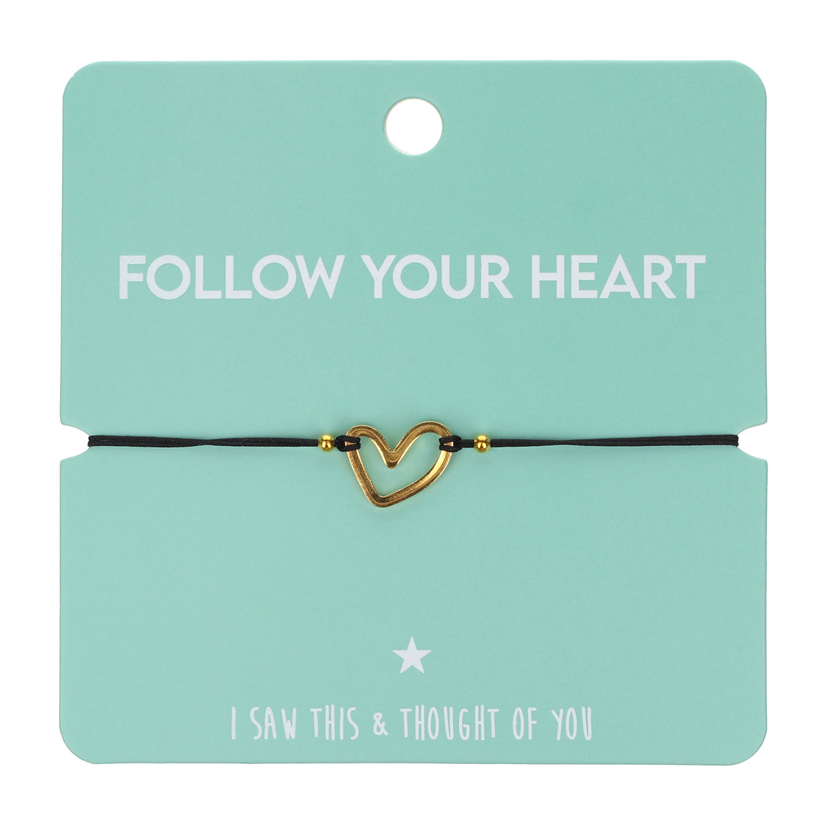 CB051 - Charm Bracelet - Follow your heart