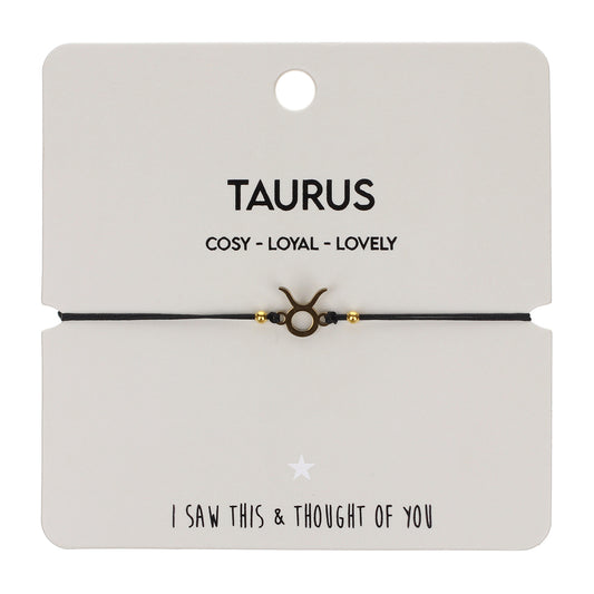 CB056 - Charm Bracelet - Taurus
