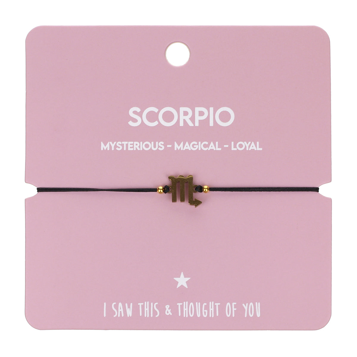 CB062 - Charm Bracelet - Scorpio