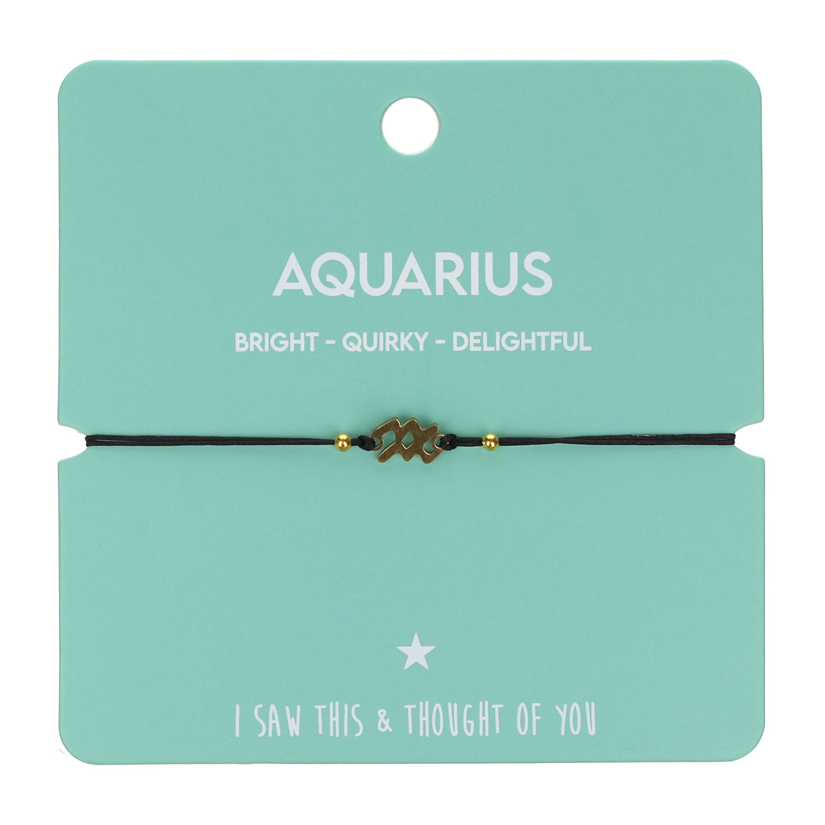 CB065 - Charm Bracelet - Aquarius