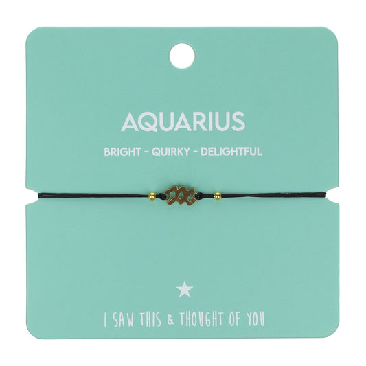 CB065 - Charm Bracelet - Aquarius