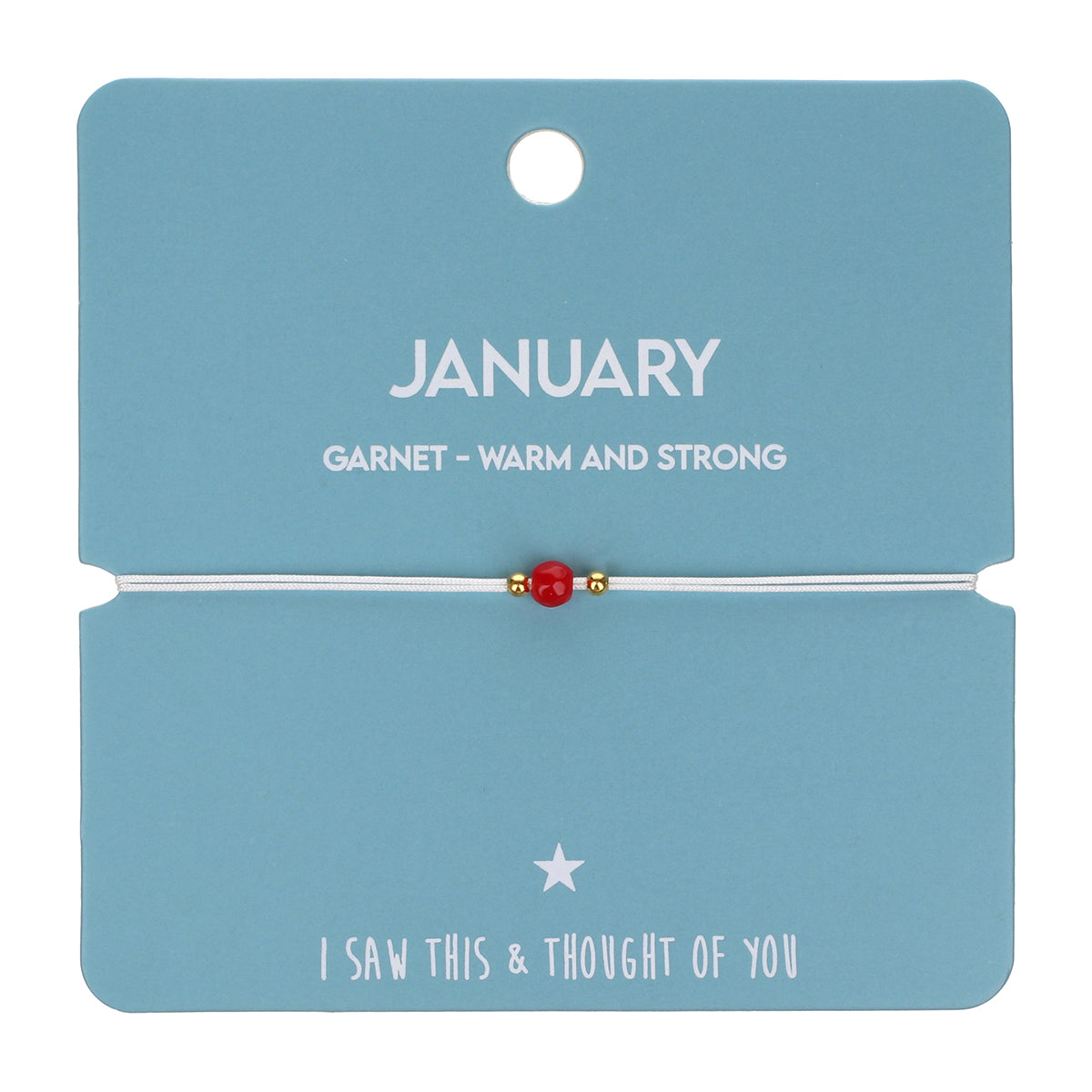 CB067 - Charm Bracelet - January