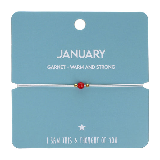 CB067 - Charm Bracelet - January