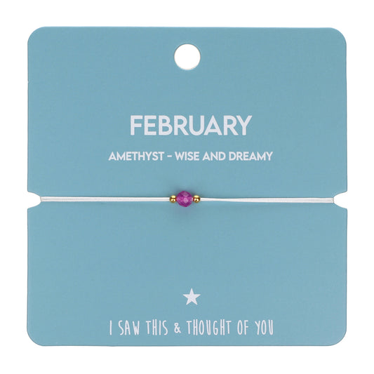 CB068 - Charm Bracelet - February