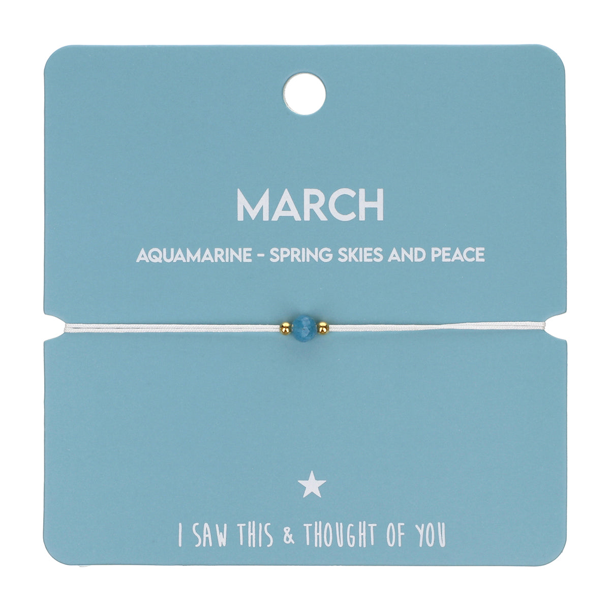 CB069 - Charm Bracelet - March