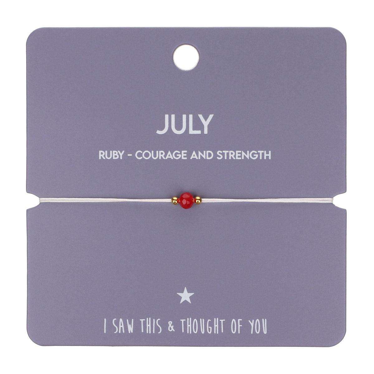 CB073 - Charm Bracelet - July