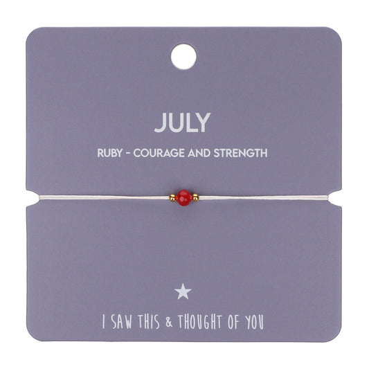 CB073 - Charm Bracelet - July