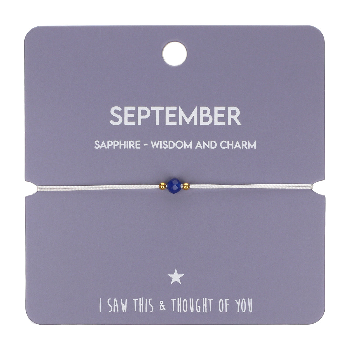 CB075 - Charm Bracelet - September