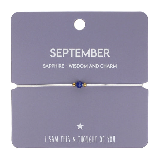 CB075 - Charm Bracelet - September