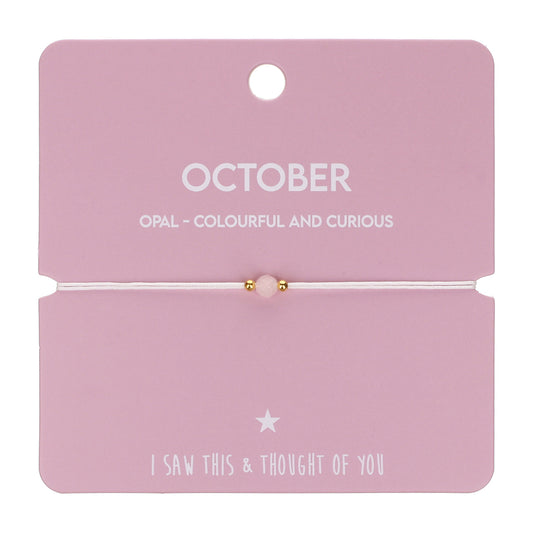CB076 - Charm Bracelet - October