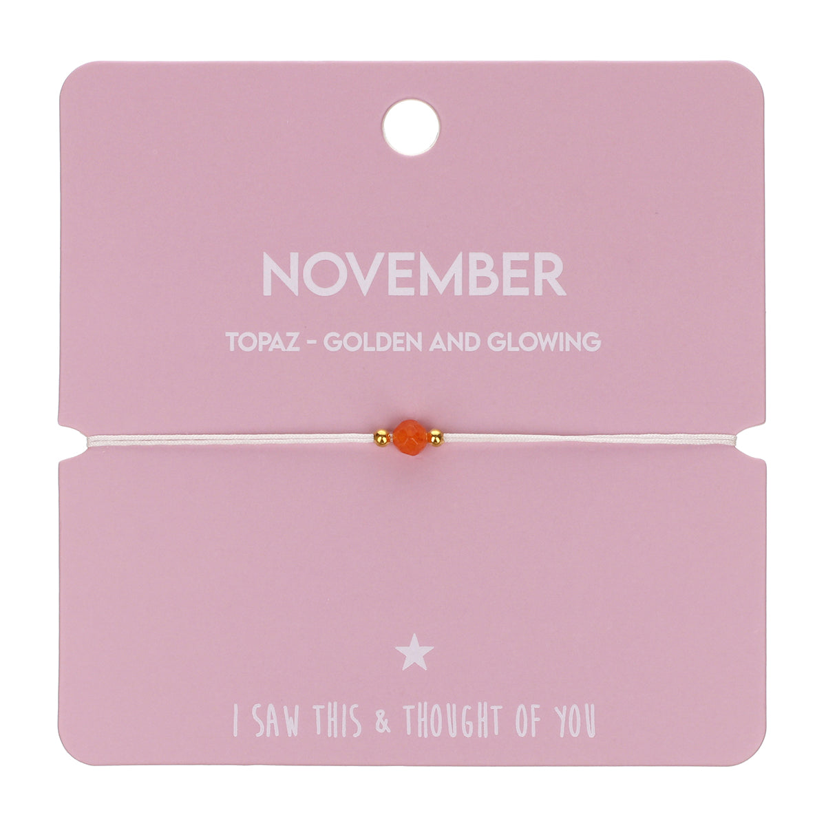 CB077 - Charm Bracelet - November