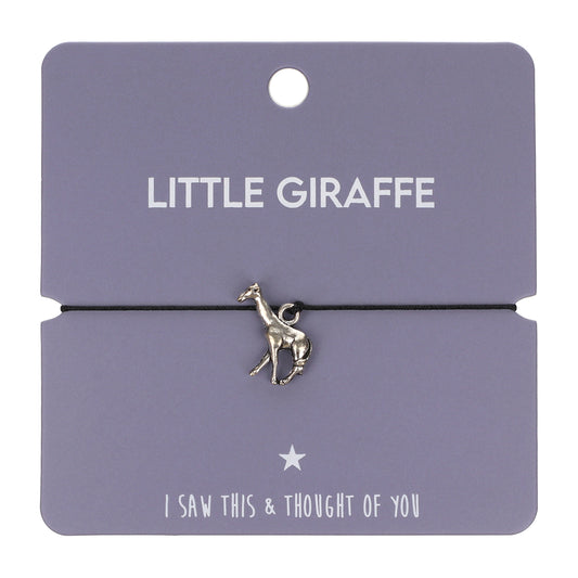 CB083 - Charm Bracelet - Little Giraffe