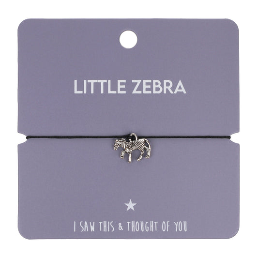 CB084 - Charm Bracelet - Little Zebra