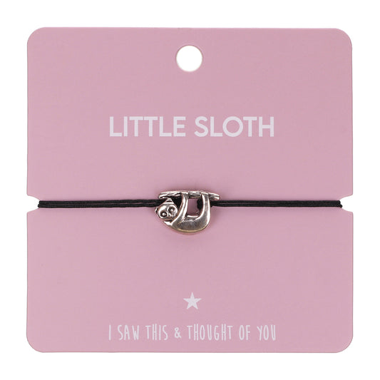 CB085 - Charm Bracelet - Little Sloth