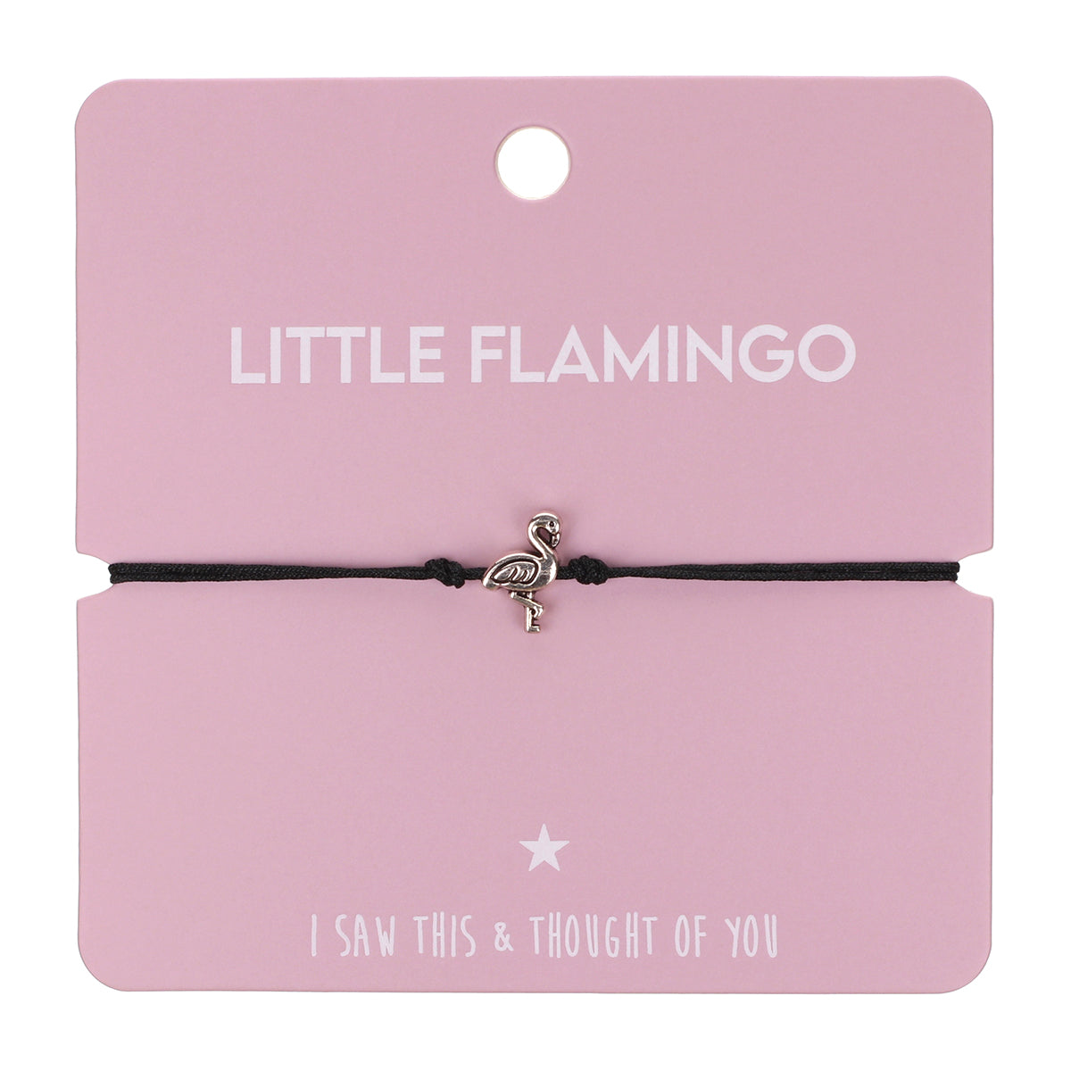 CB086 - Charm Bracelet - Little Flamingo