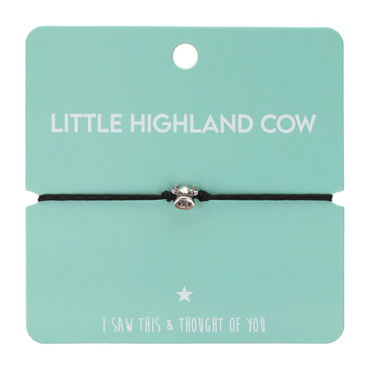 CB104 - Charm Bracelet - Little Highland Cow