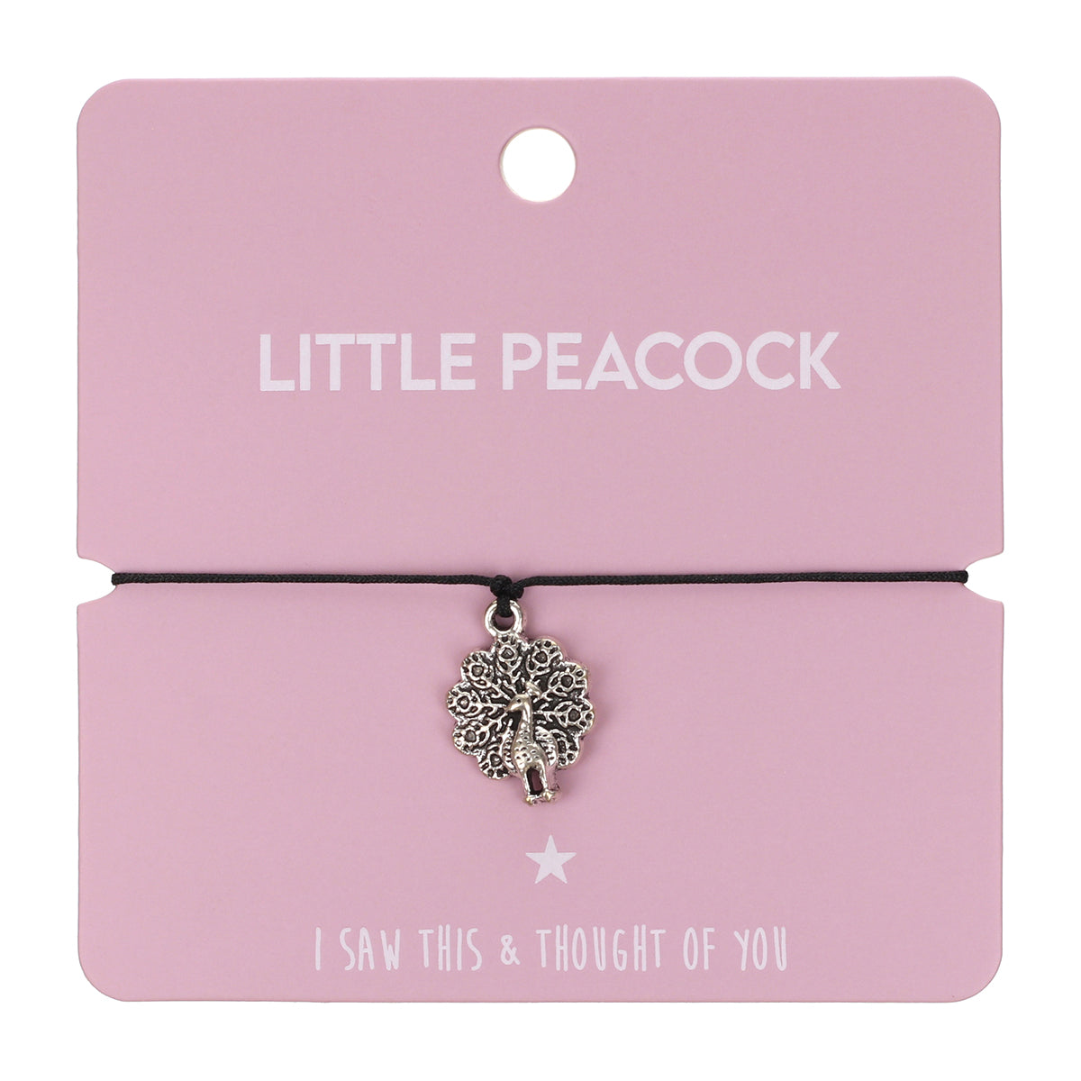 CB117 - Charm Bracelet - Little Peacock