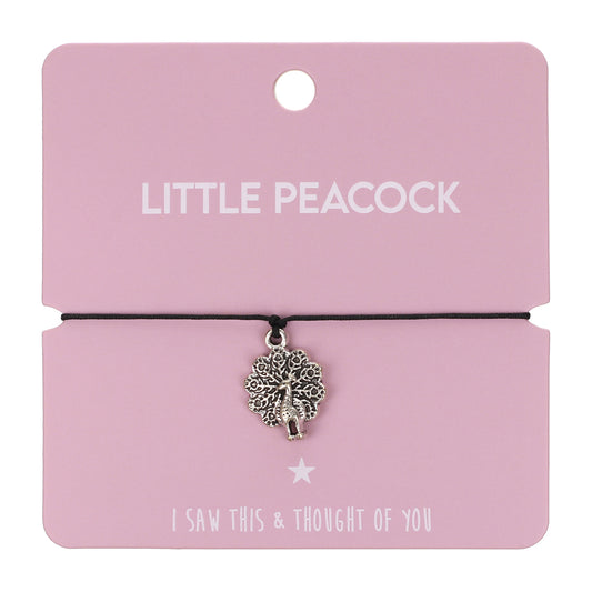 CB117 - Charm Bracelet - Little Peacock