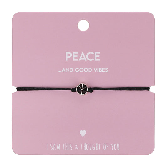 CB126 - Charm Bracelet - Peace