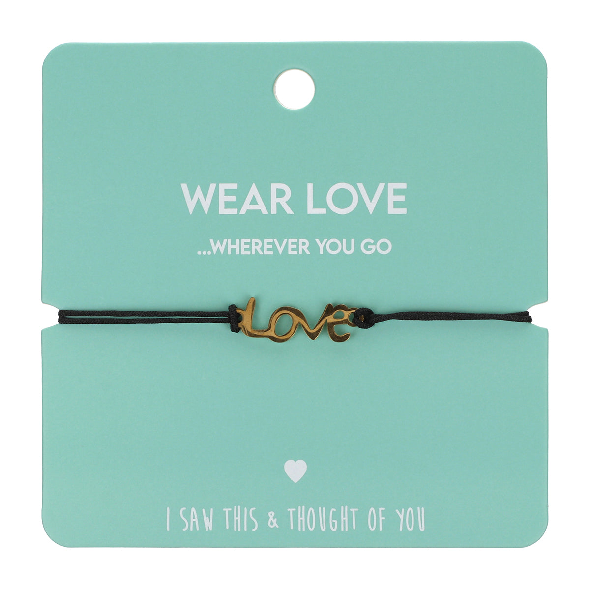 CB128 - Charm Bracelet - Wear love