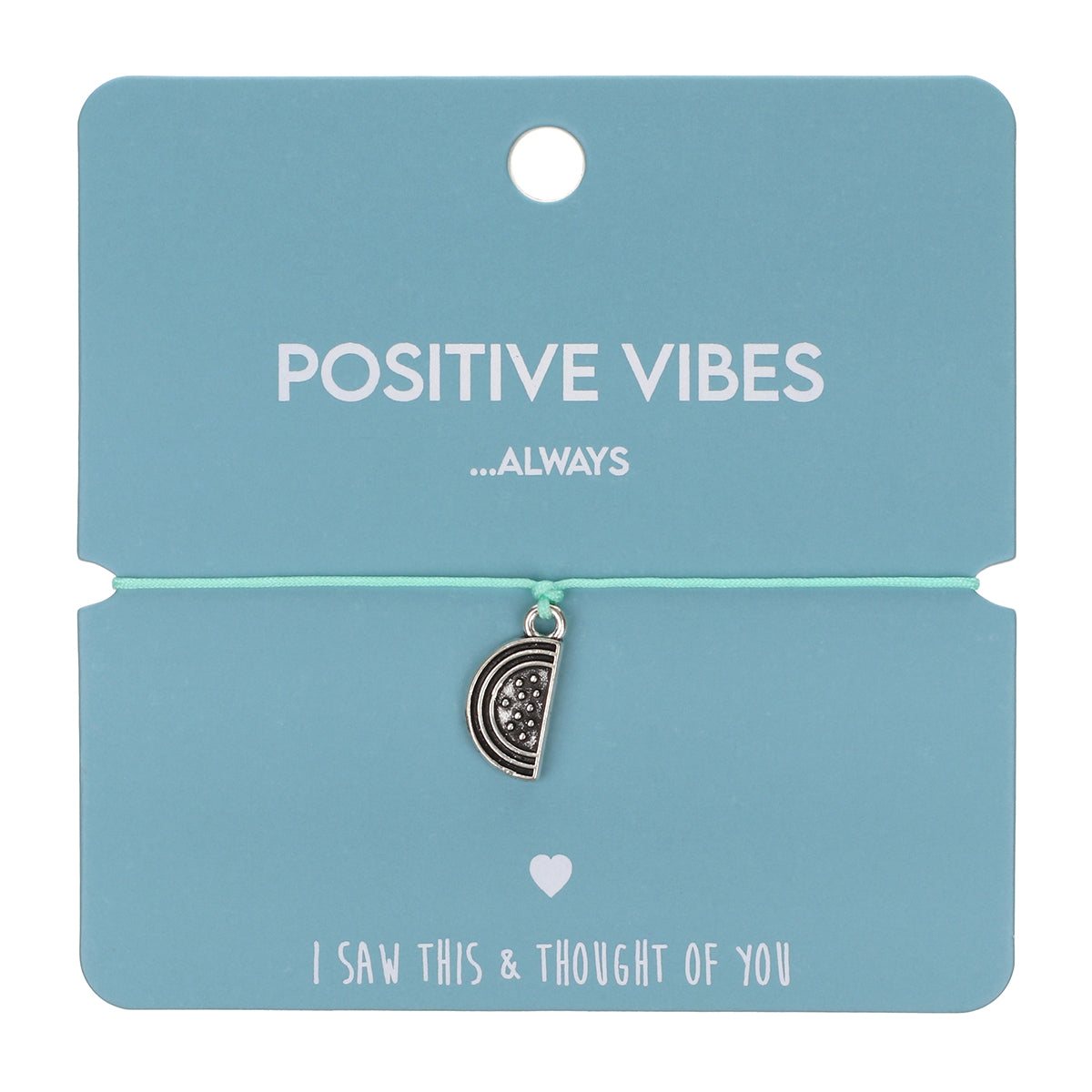 CB132 - Charm Bracelet - Positive vibes