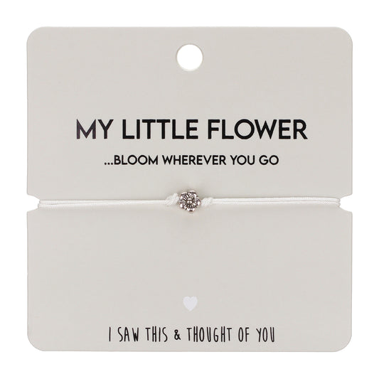 CB134 - Charm Bracelet - My little flower