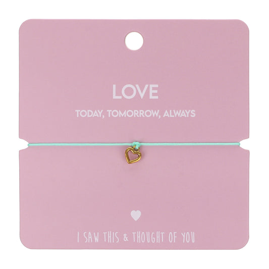 CB141 - Charm Bracelet - Love