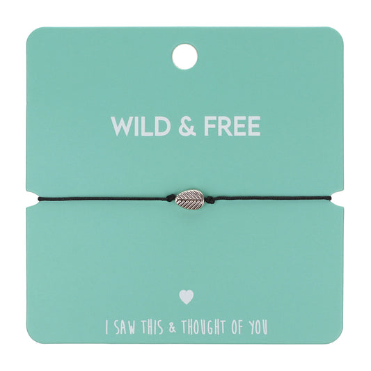 CB144 - Charm Bracelet - Wild & Free