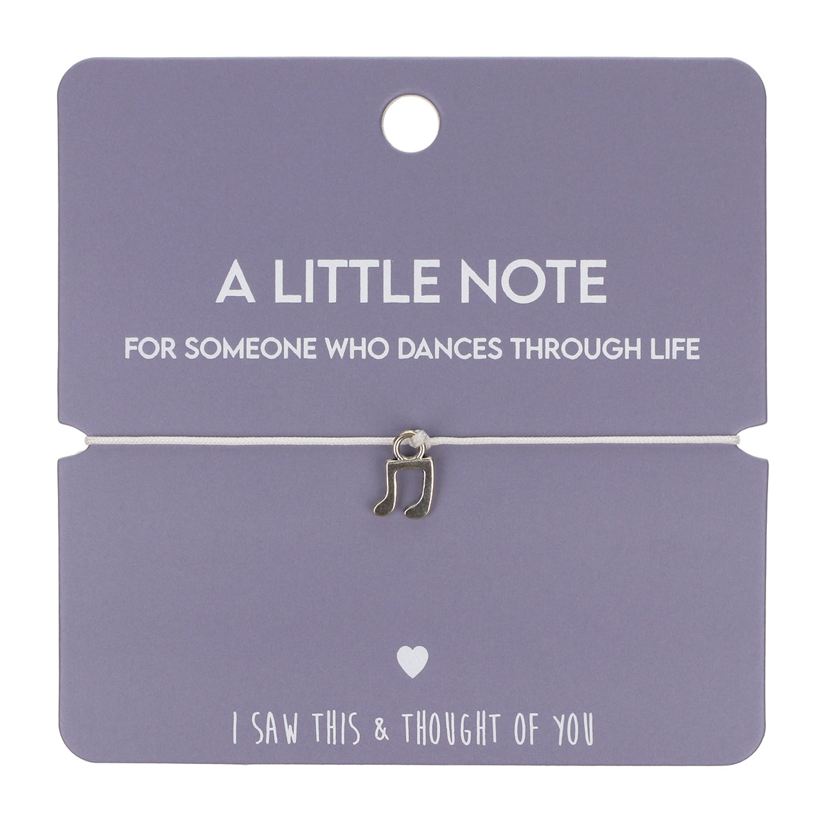CB151 - Charm Bracelet - A Little Note