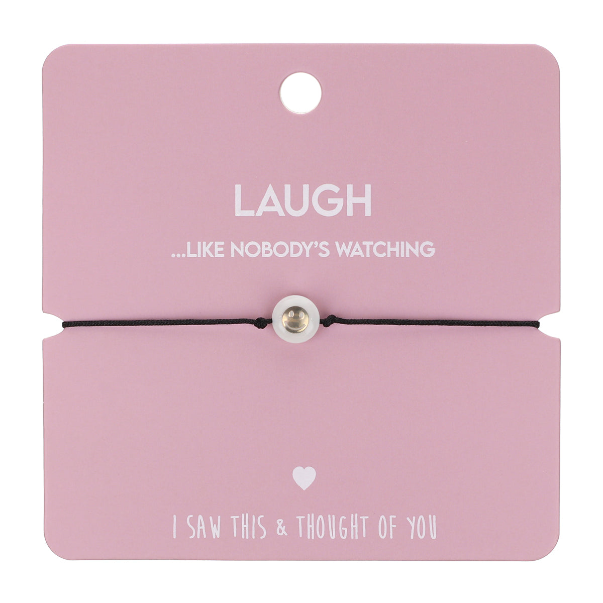CB156 - Charm Bracelet - Laugh