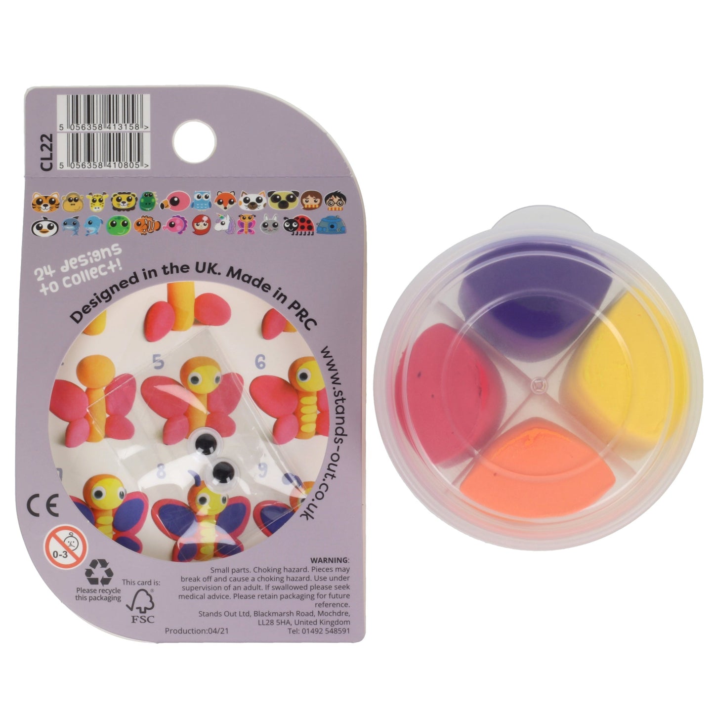 CL22 - Butterfly Clay Pal