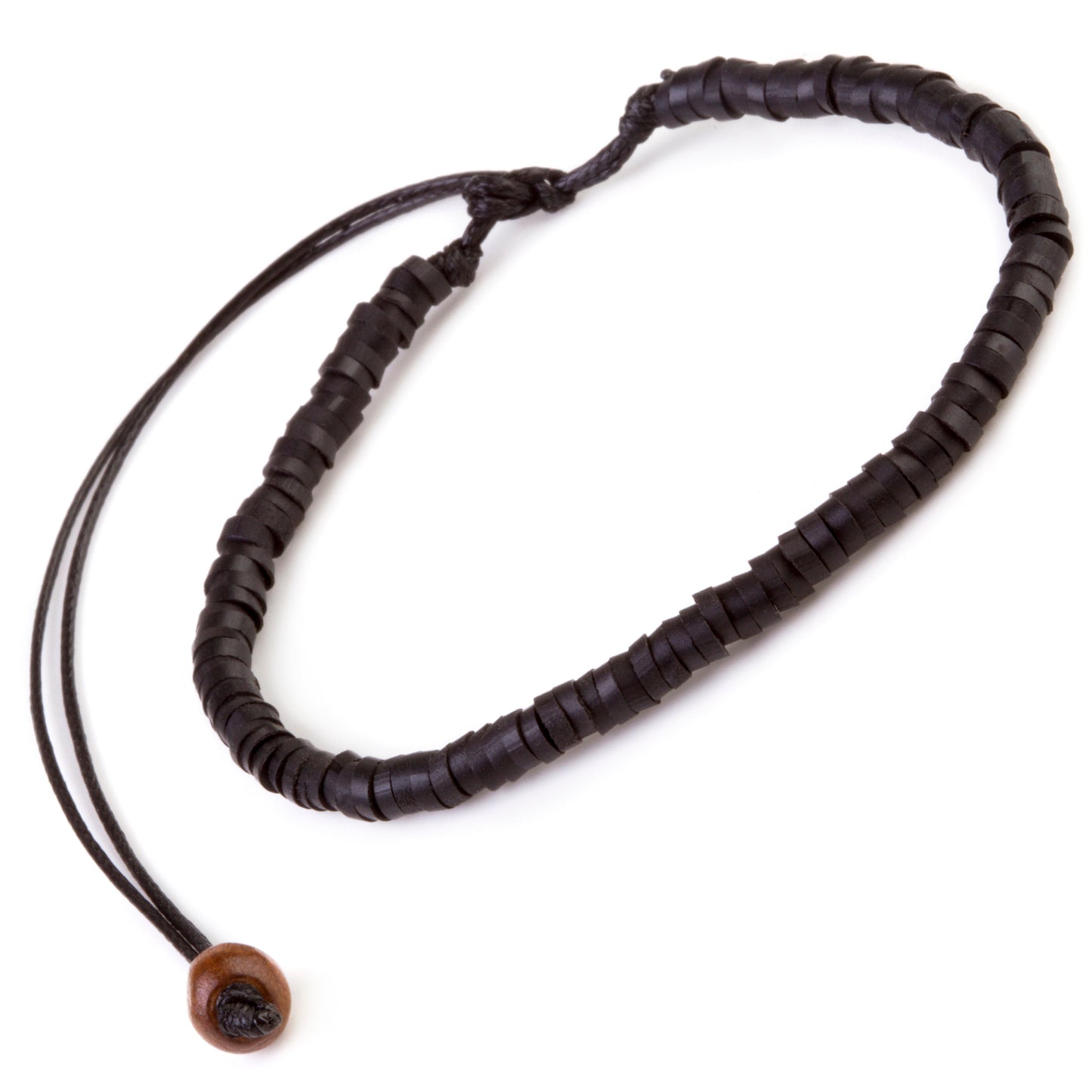 Festival Island Friendship Bracelet - Pantone Black 6 U