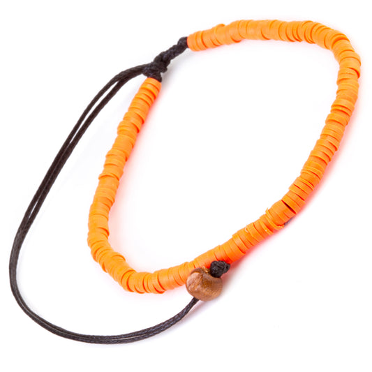Festival Island Friendship Bracelet - Pantone Orange 021