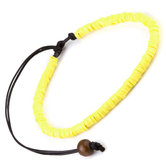 Festival Island Friendship Bracelet - Pantone Yellow U