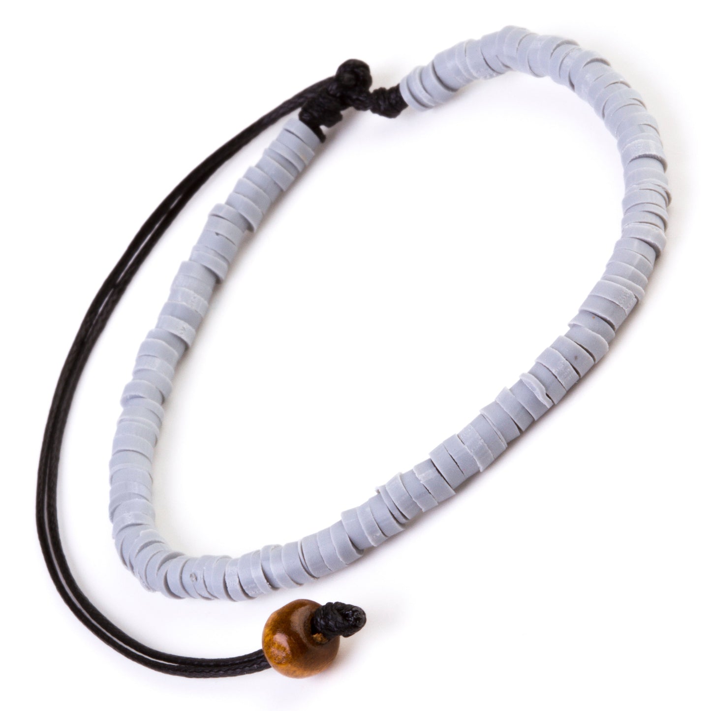 Festival Island Friendship Bracelet - Pantone Cool Grey 6