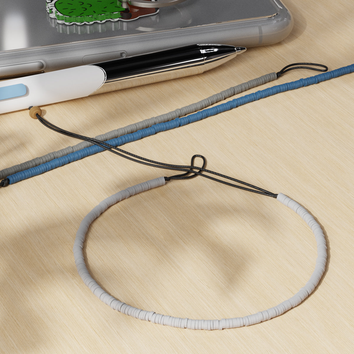 Festival Island Friendship Bracelet - Pantone Cool Grey 6