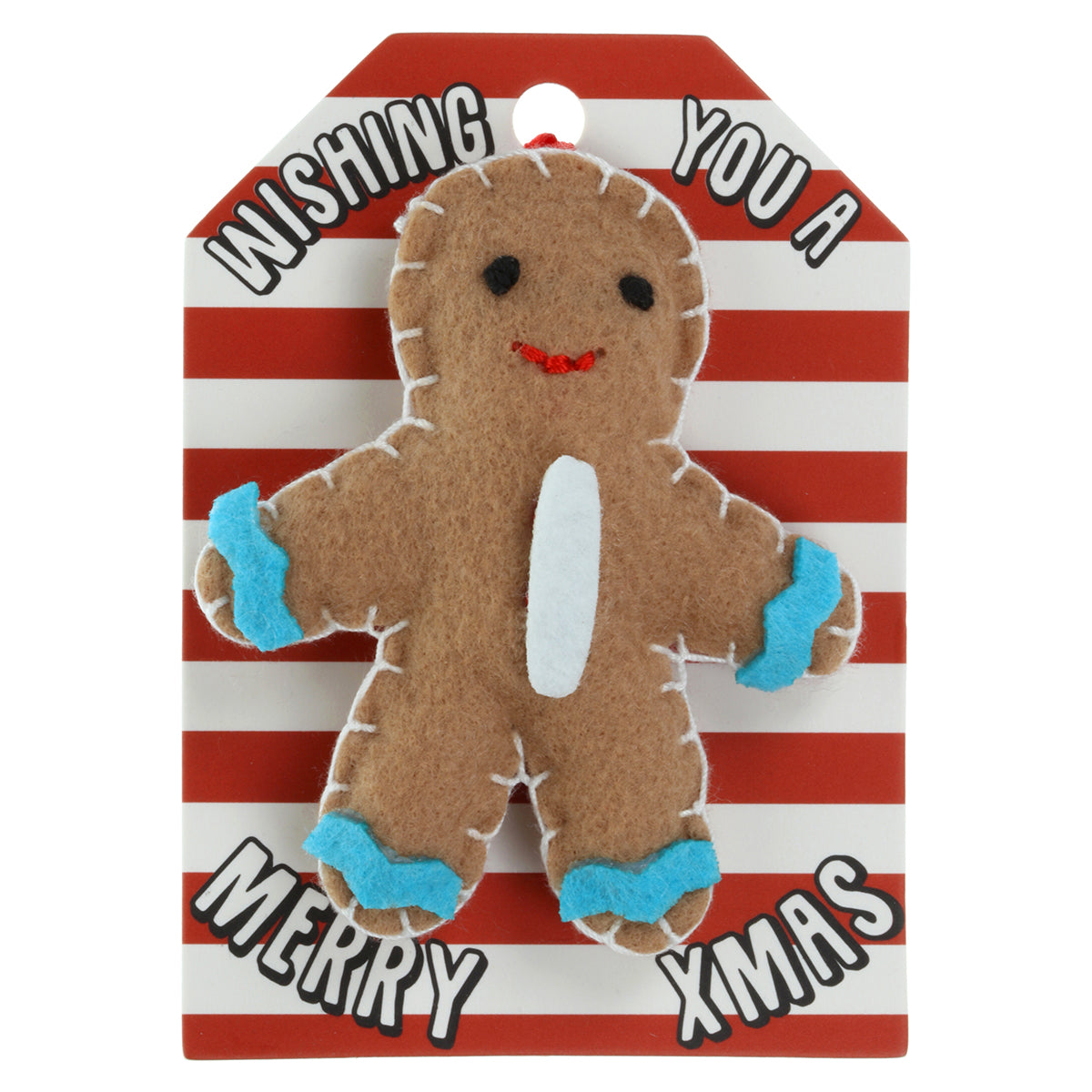 Personalised Gingerbread Christmas Tree Decoration - I