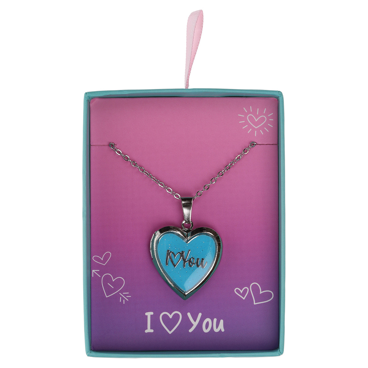 GL019 - Glow Up Locket - I Heart You