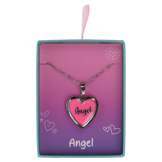GL020 - Glow Up Locket - Angel