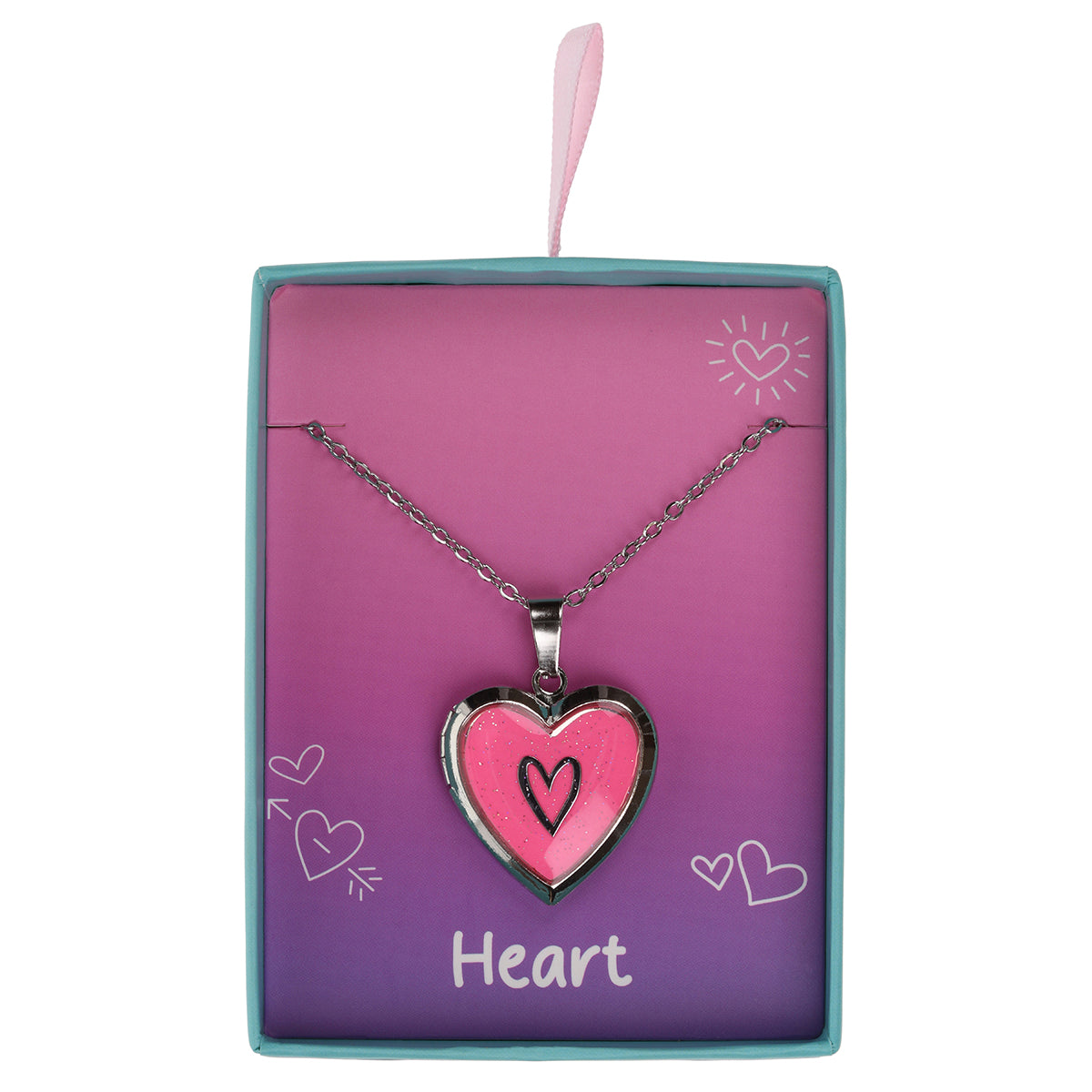 GL034 - Glow Up Locket - Heart Symbol