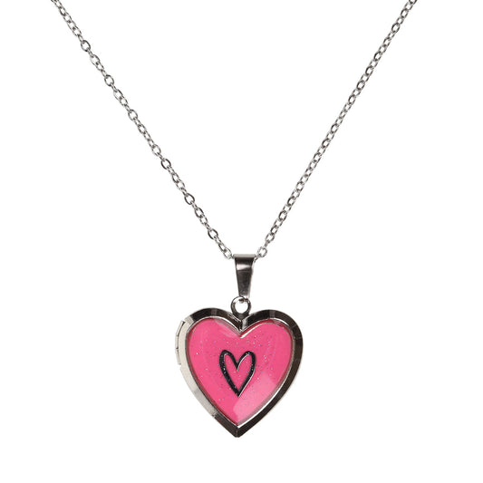 Glow Up Locket - Heart Symbol