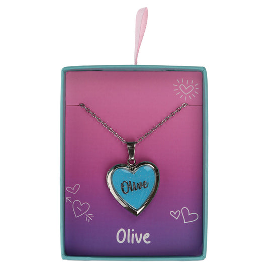 Glow Up Locket - Olive