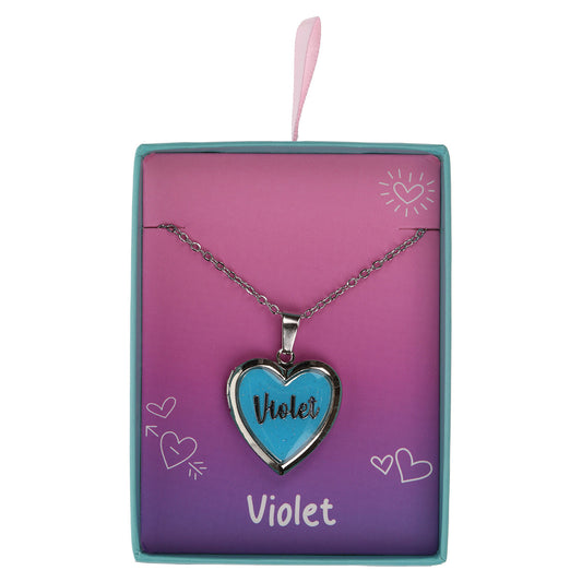 Glow Up Locket - Violet