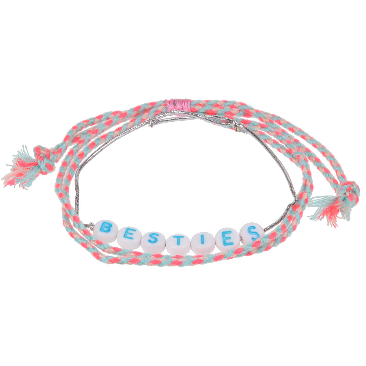 GP004 - Girls Personalised Bracelet - Besties