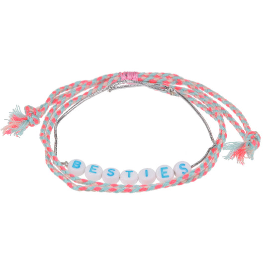 GP004 - Girls Personalised Bracelet - Besties