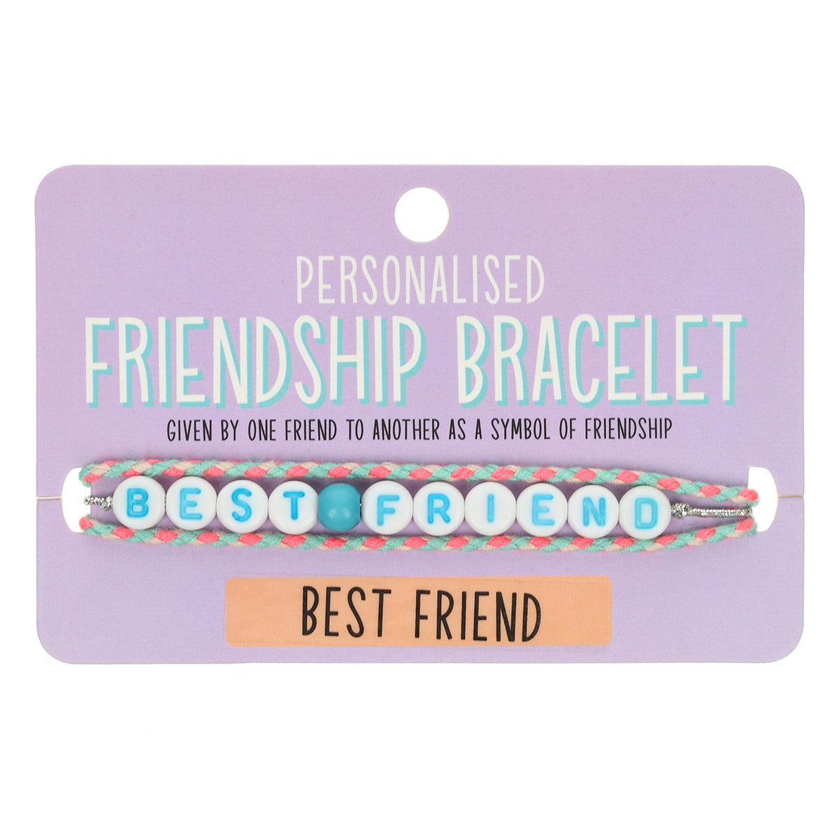 GP005 - Girls Personalised Bracelet - Best Friend