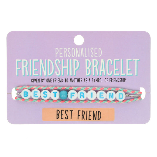 GP005 - Girls Personalised Bracelet - Best Friend